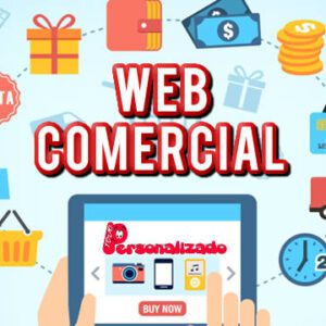 sitio web comercial