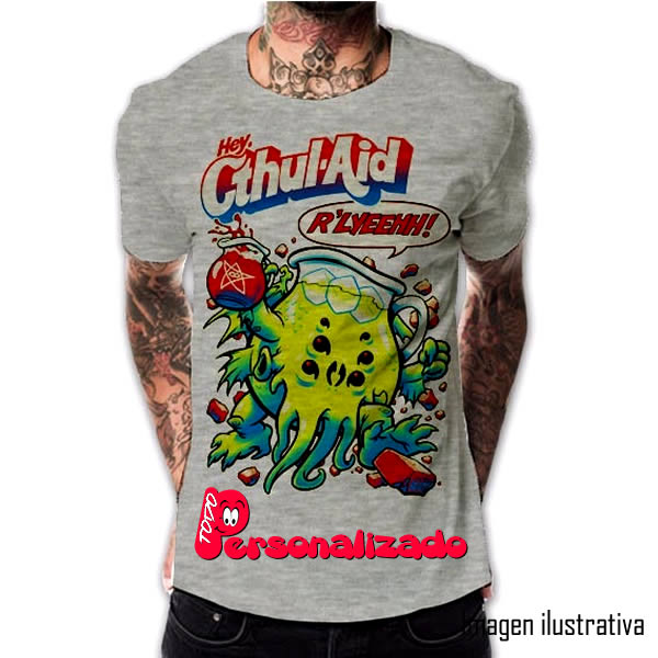 remera gris personalizada